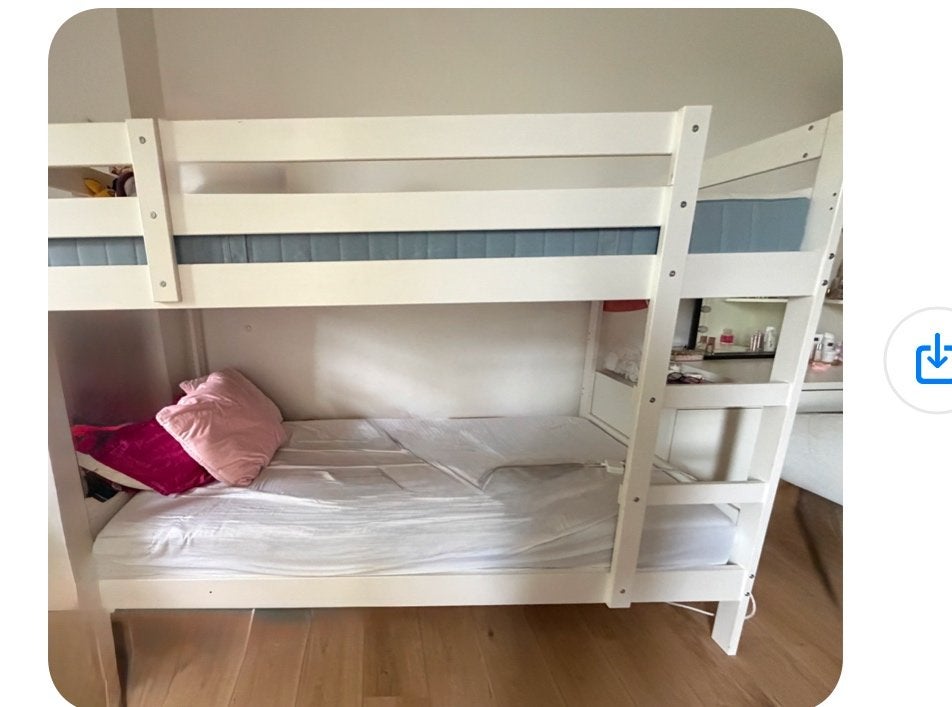 Lit superposé, Kinderen en Baby's, Kinderkamer | Stapelbedden en Hoogslapers, Ophalen of Verzenden, Zo goed als nieuw, Stapelbed
