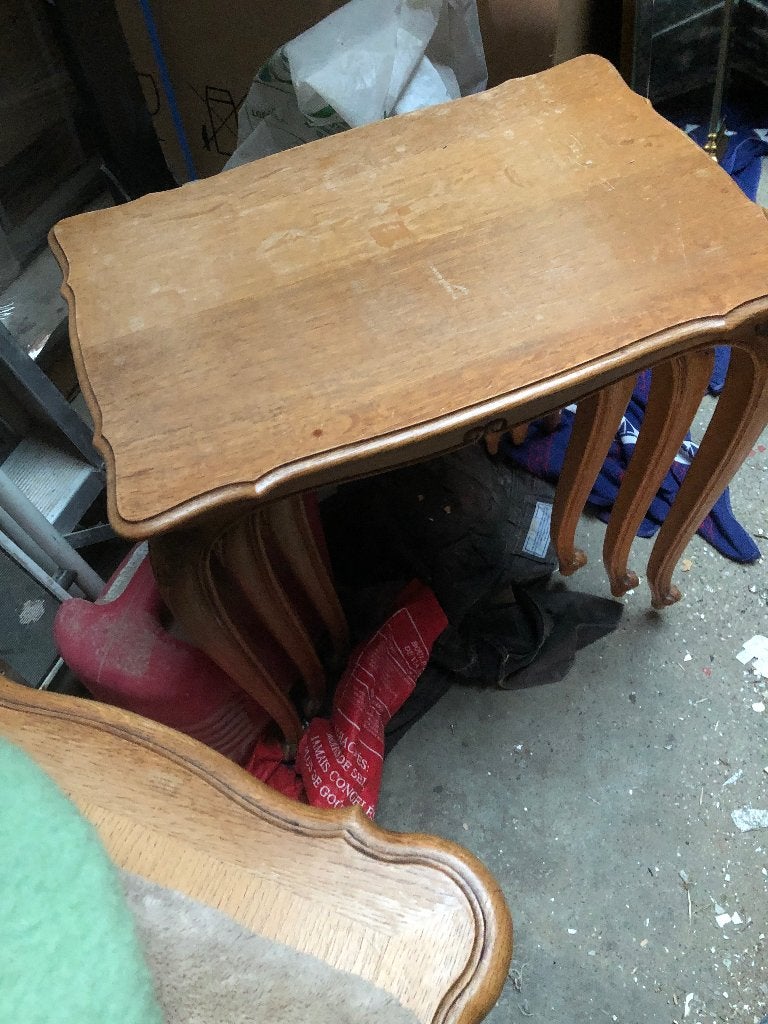 Antieke bijzet tafeltjes, Antiek en Kunst, Ophalen