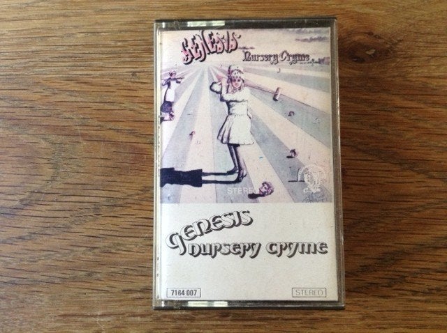 muziekcassette genesis, Cd's en Dvd's, Cassettebandjes, Ophalen of Verzenden, Rock en Metal, 1 bandje, Origineel