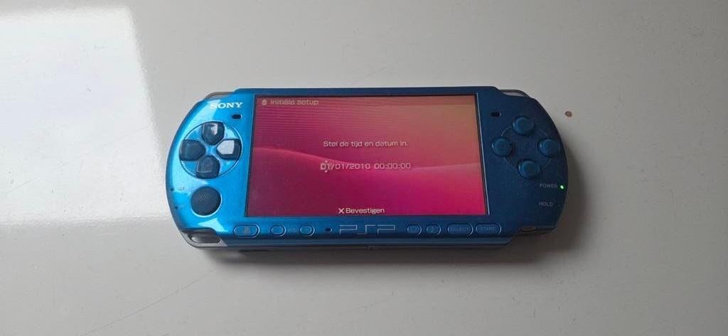PSP-2000 slim & lite - blauw (werkend), Ophalen, Blauw, PSP