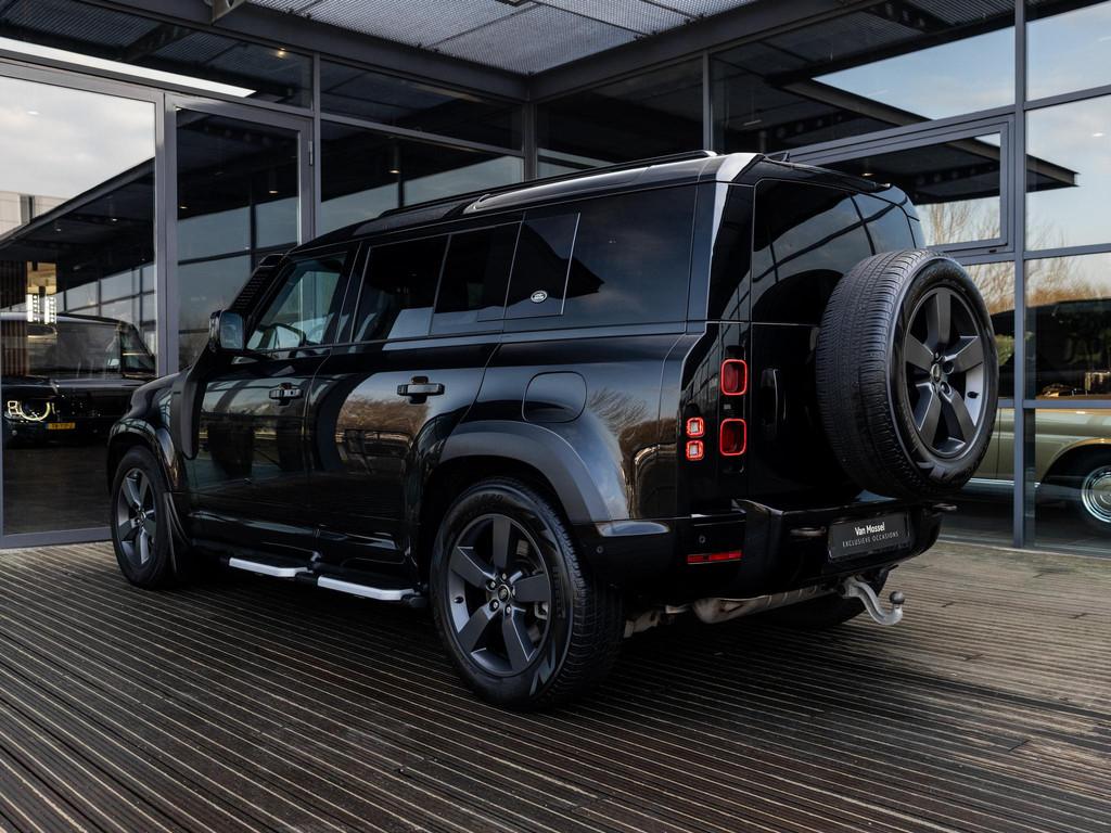 Land Rover Defender 2.0 P400e 110 X-Dynamic HSE | MERIDIAN A, Auto's, Land Rover, Automaat, Gebruikt, Zwart, 5 zetels
