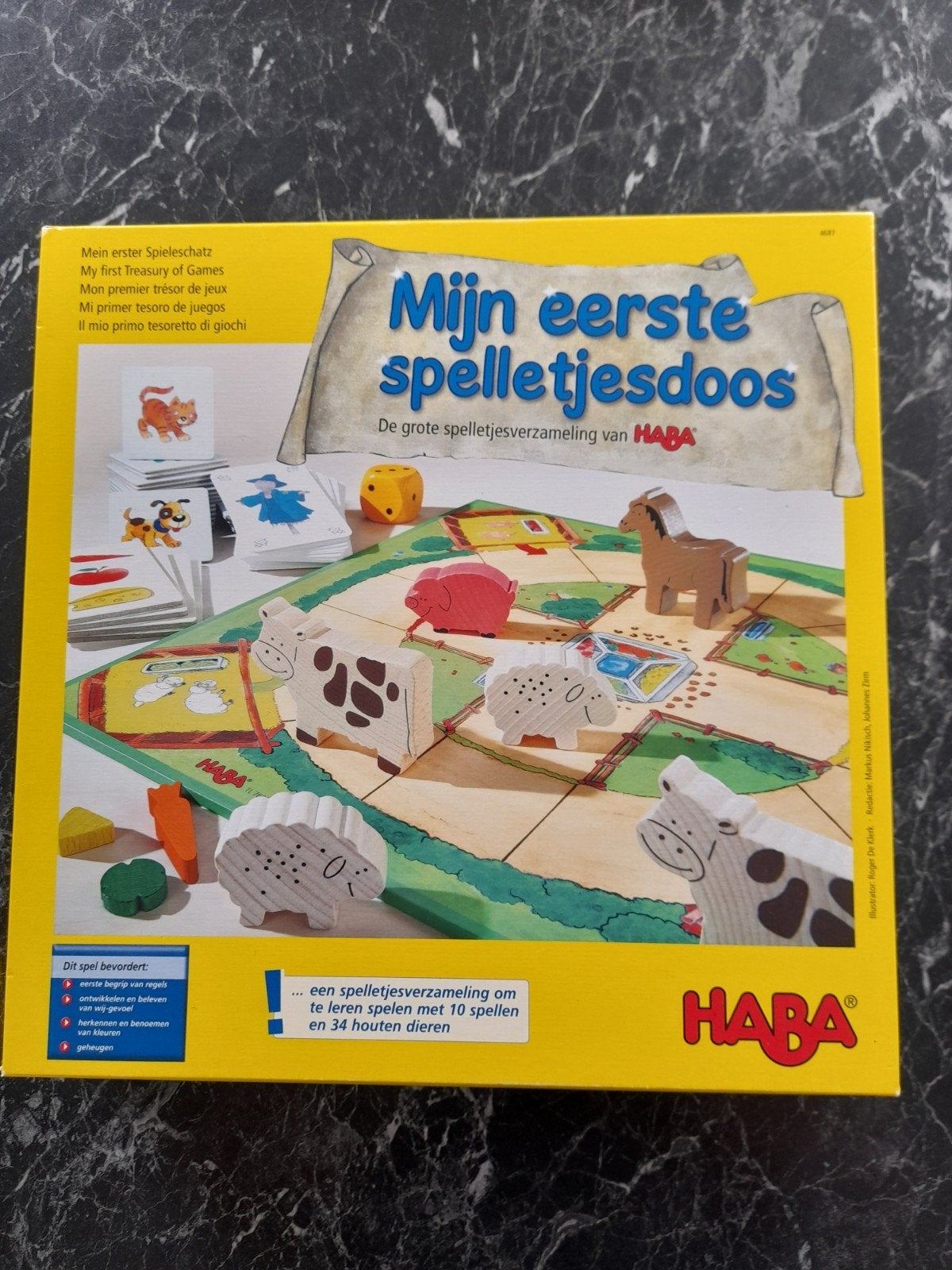 Haba mijn eerste spelletjesdoos, Hobby en Vrije tijd, Ophalen