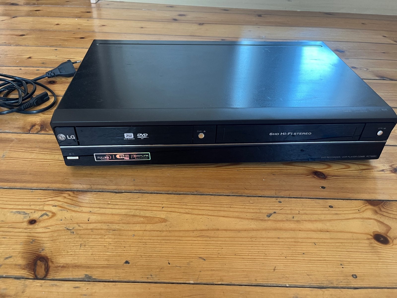 Combiné DVD/VHS LG (RC788H) - Pour pièces / À réparer, Enlèvement ou Envoi, Comme neuf, Enregistreur DVD, LG