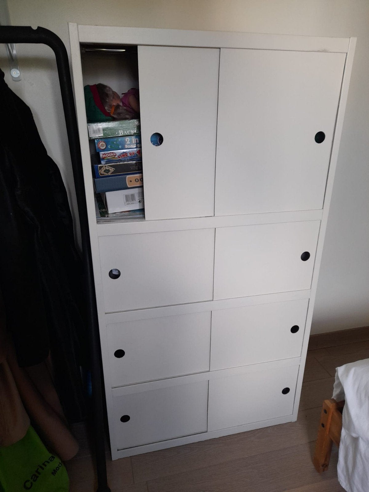 Kewlox kast Vintage, Enlèvement