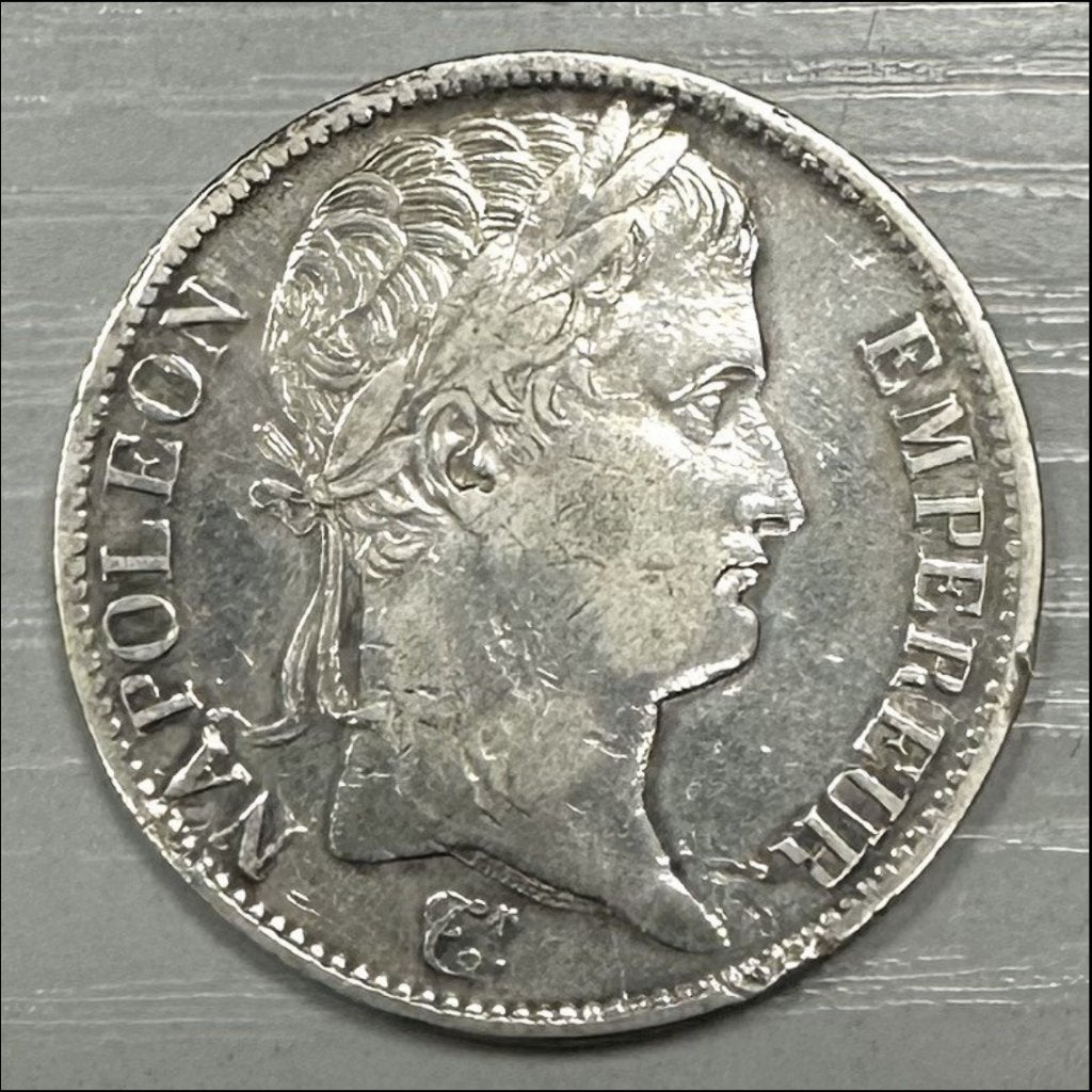 France - 5 francs 1812W (Napoléon, rare), Enlèvement ou Envoi, France, Monnaie en vrac, Argent