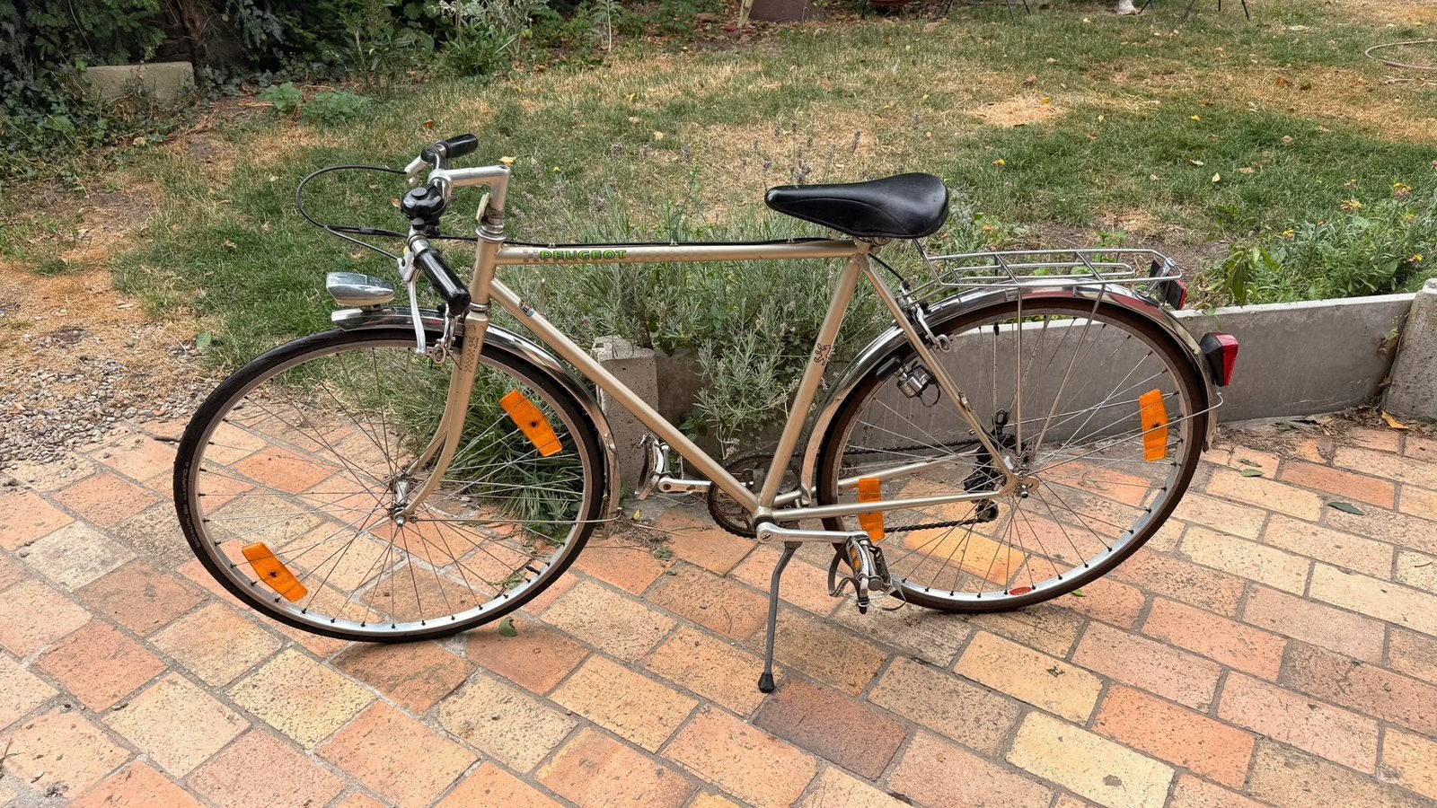 Oude stadsfiets, Ophalen