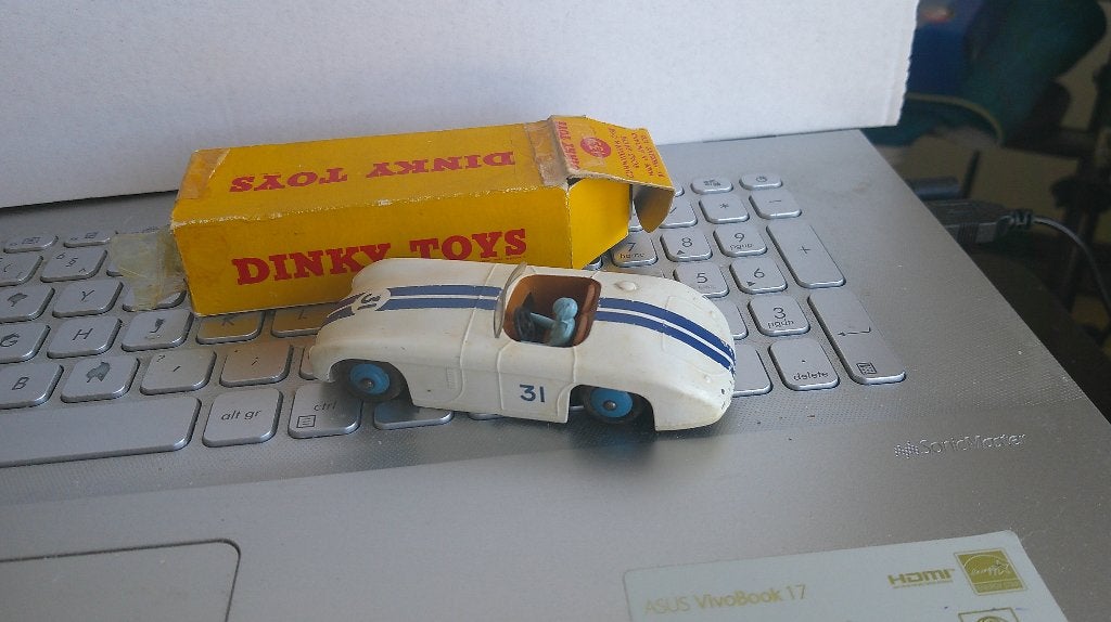 Voiture de course Dinky Toys 133 Cunningham C-5R, Enlèvement ou Envoi, Utilisé, Voiture, Dinky Toys