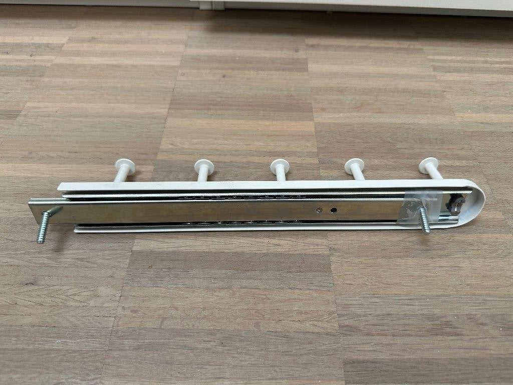 Ikea PAX KOMPLEMENT Uittrekbare multihanger, wit, 35 cm, Ophalen, Zo goed als nieuw