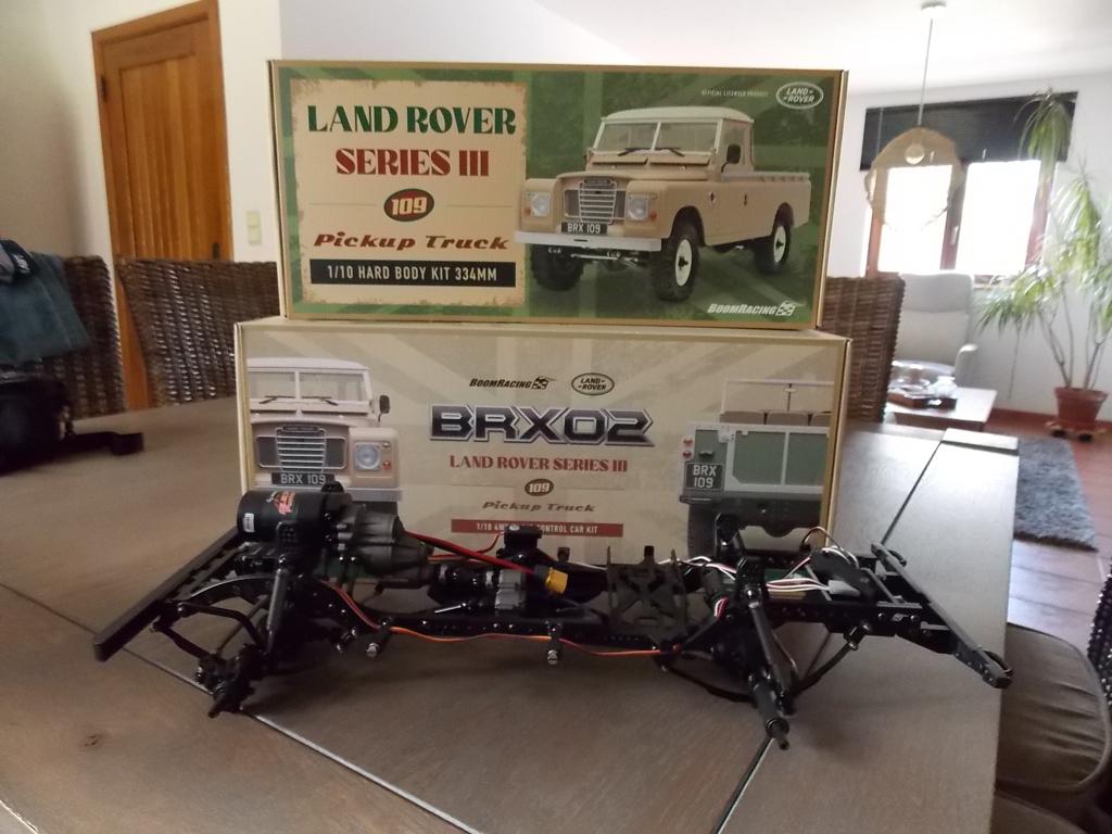 RC Crawler Boom Racing BRX02 Land Rover, Auto offroad, Nieuw, Schaal 1:10, RTR (Ready to Run)