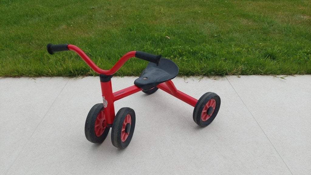 Gratis kinderfietsje, Fietsen en Brommers, Ophalen, Gebruikt