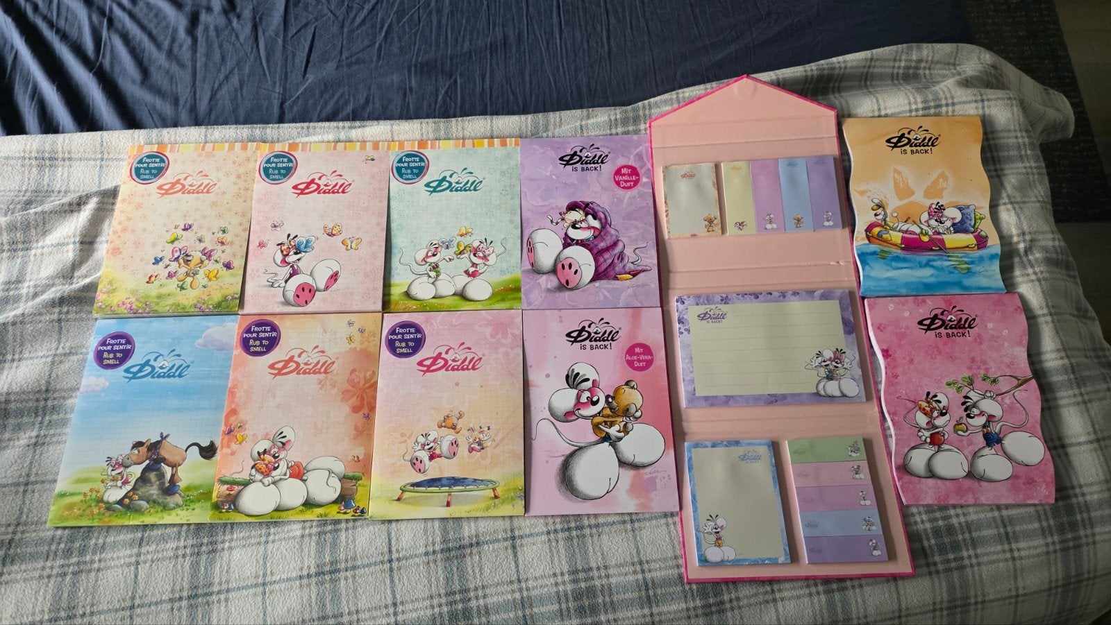 diddl blaadjes, Collections, Enlèvement ou Envoi, Diddl, Comme neuf, Papier, Carte ou Papeterie