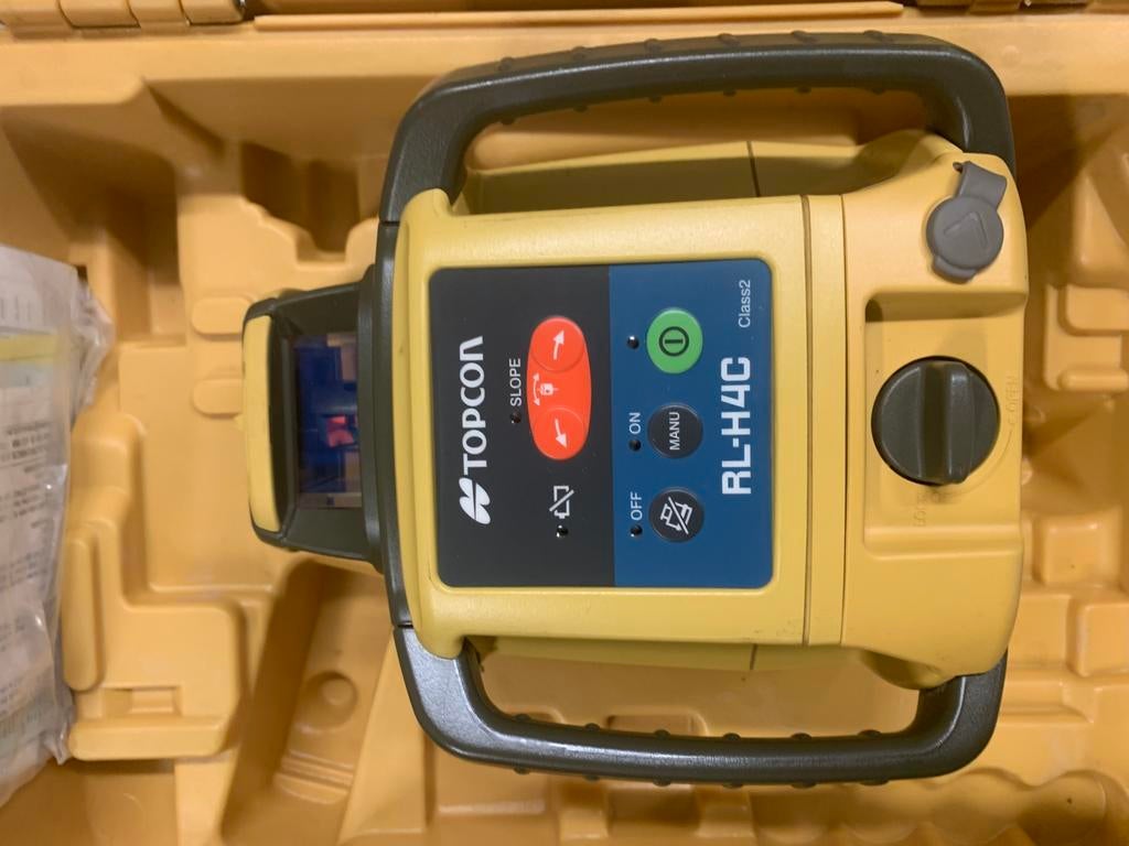 Laser Topcon RL-H4C, Ophalen