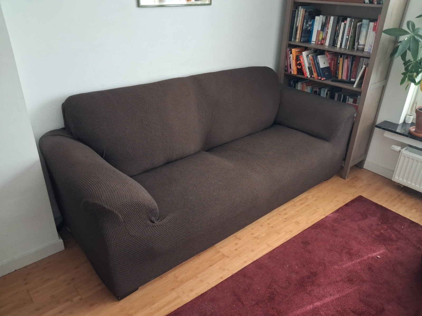 Canapé avec pouf et chaise longue à donner, Maison & Meubles, Enlèvement, 200 à 250 cm