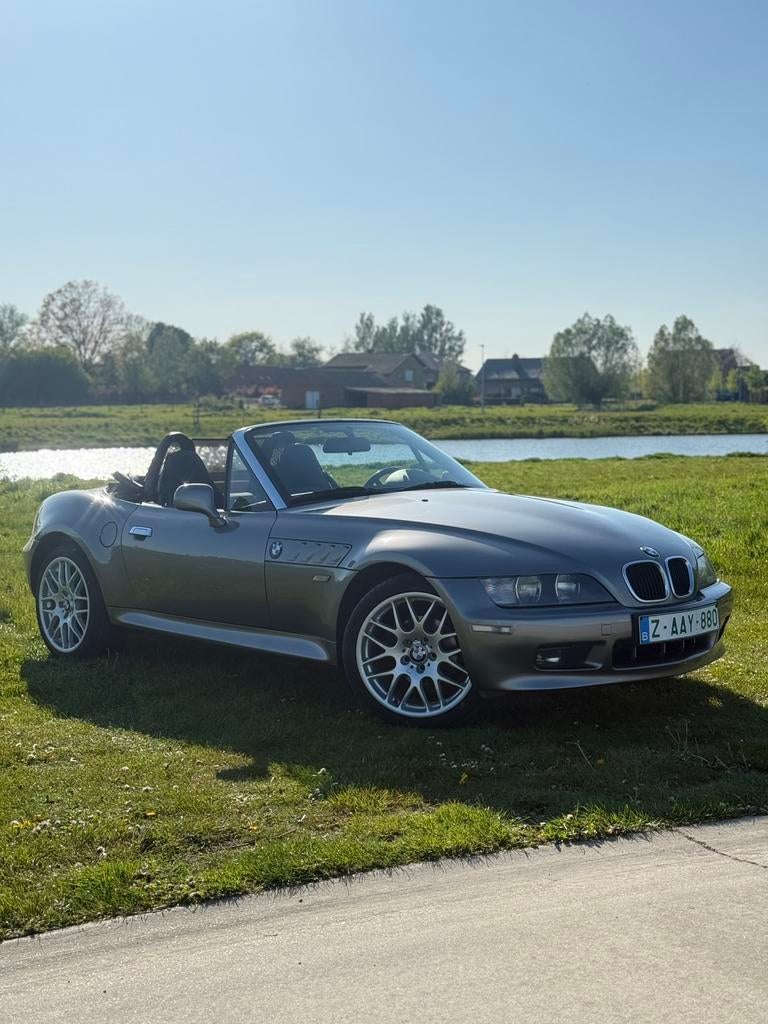 BMW Z3 Cabrio 1.9i 2002 WideBody 154.000KM, Auto's, Leder, Bedrijf, Z3, Te koop