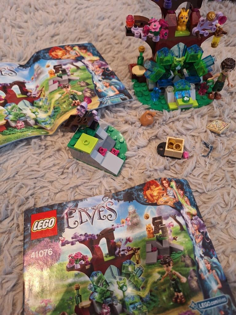 Lego elves 41076 volledige set, Ophalen of Verzenden, Zo goed als nieuw, Complete set, Lego