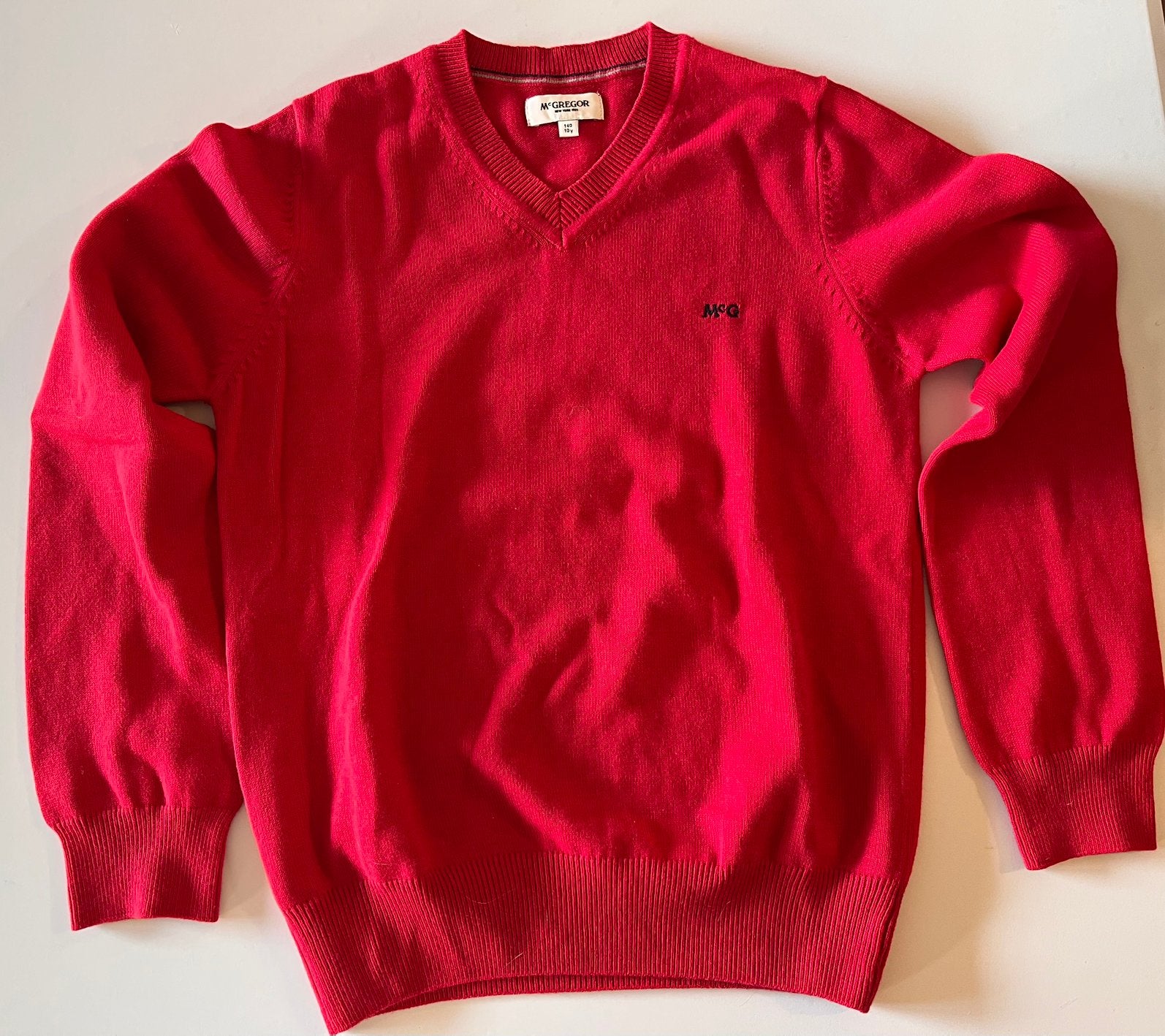 nieuw donkerrode trui McGREGOR maat 140, 10 jaar, Kinderen en Baby's, Kinderkleding | Maat 140, Ophalen, Nieuw, Jongen of Meisje