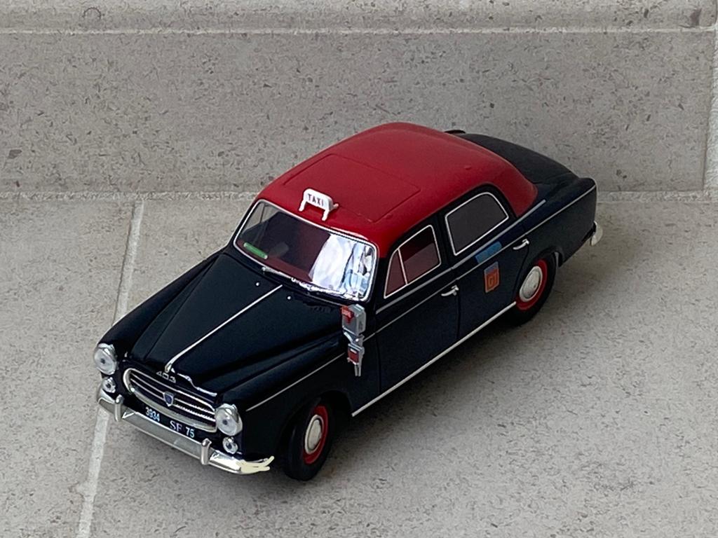 Solido Peugeot 403 Taxi, Ophalen of Verzenden, Zo goed als nieuw, Auto, Solido