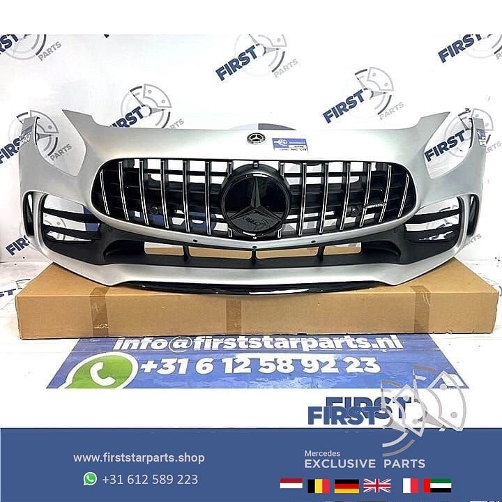 2023 W190 GTR AMG FACELIFT VOORBUMPER COMPLEET A1908853500/A, Gebruikt, -, Voor, Ophalen of Verzenden