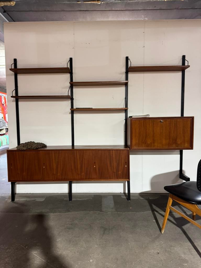Poul Cadovius by Royal System vintage modulair wandsysteem, Ophalen of Verzenden