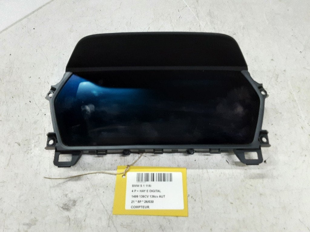 COMPTEUR DE VITESSE BMW 1 serie (F40) (62105A4B49201), Autos : Pièces & Accessoires, Utilisé, BMW, Petuelring 130
80809  München, DE