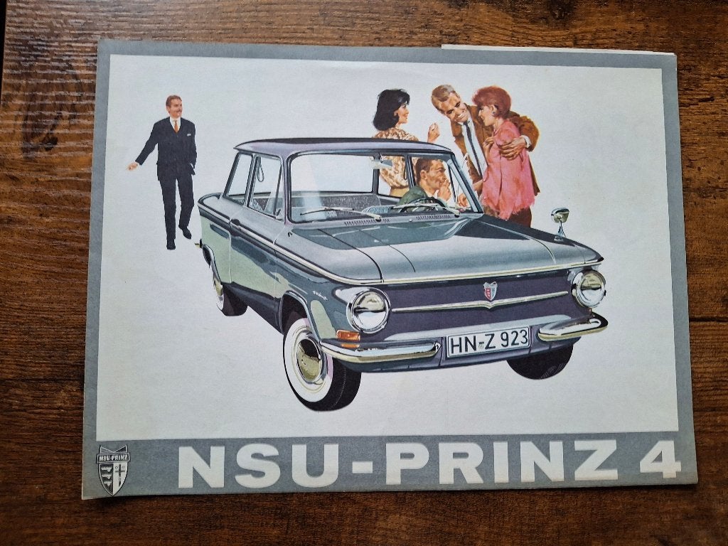 NSU - PRINZ  4    1961, Livres, Enlèvement ou Envoi, Neuf, Autres marques