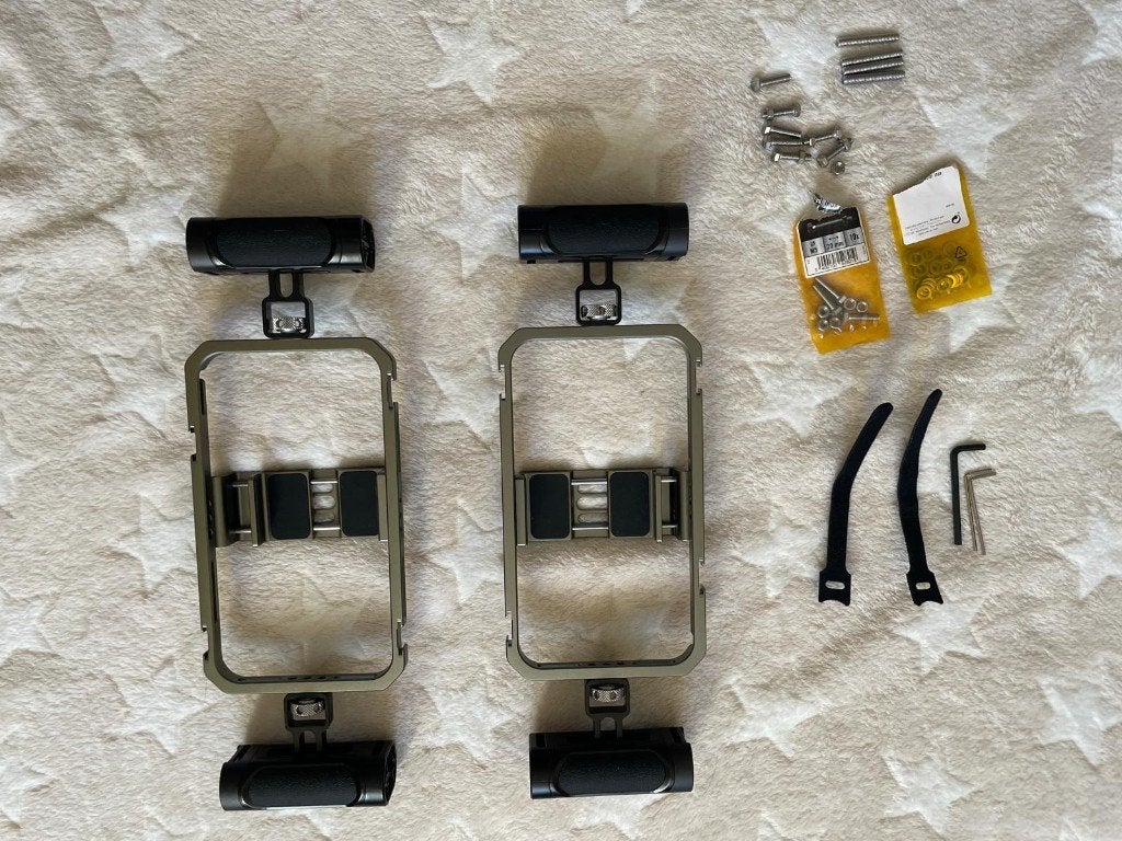 SmallRig Universal Phone Video Rig (x2) Kit + 4 poignées, Ophalen of Verzenden, Zo goed als nieuw