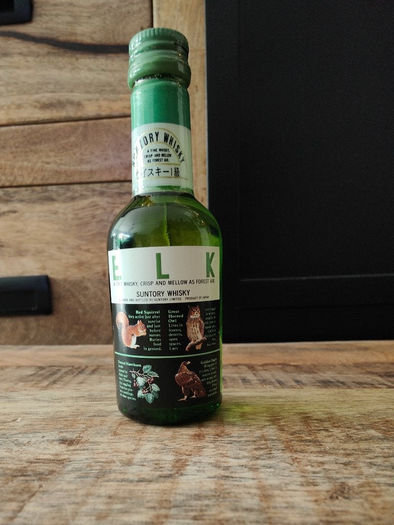 Suntory E L K Mini 50 ml, 40 %, whisky mélangé ELK Premium, Neuf, Autres régions, Enlèvement ou Envoi, Pleine