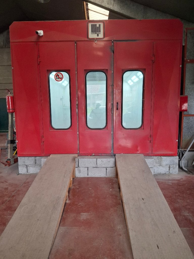 Cabine de peinture, Enlèvement, Utilisé
