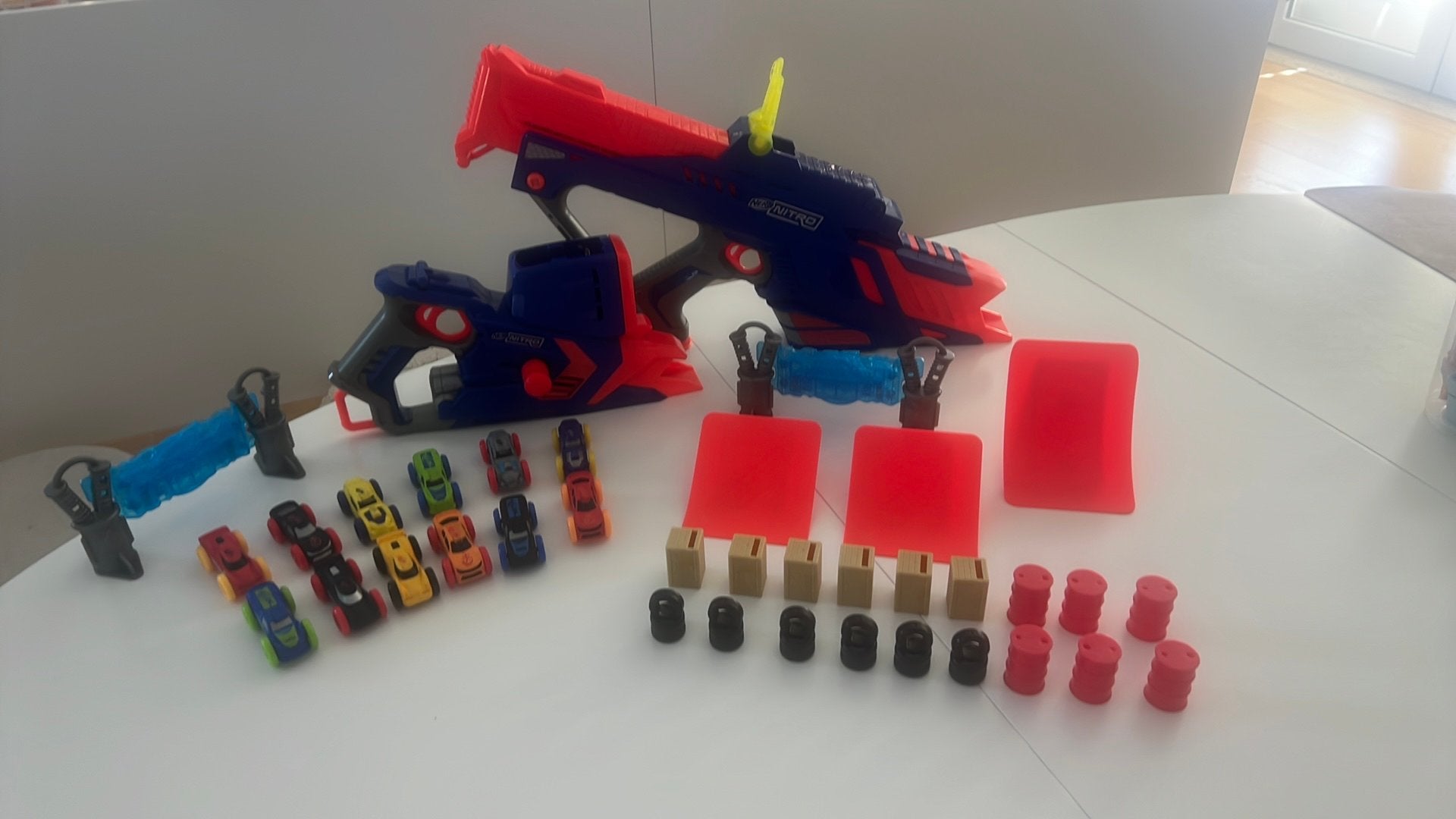 Set Nerf Nitro + 12 voitures, Enlèvement, Neuf