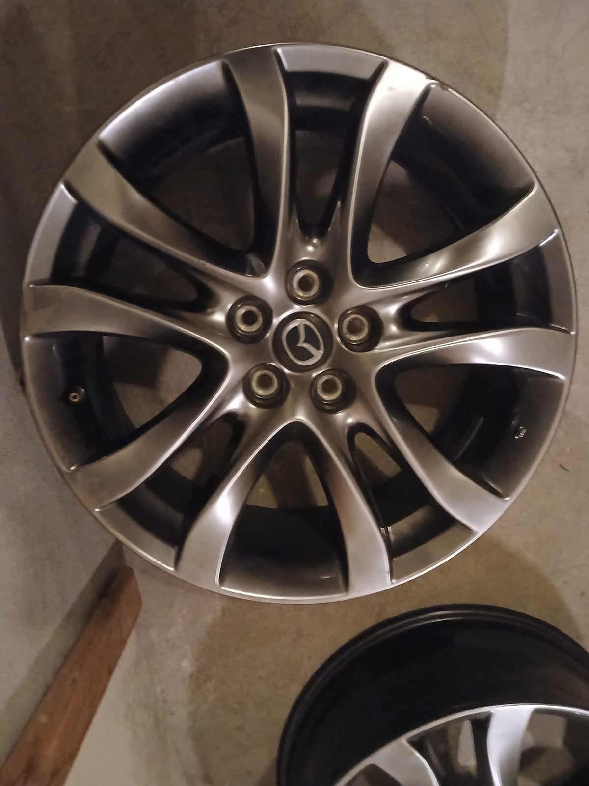 2 originele Mazda velgen - 19 inch, Ophalen, Gebruikt