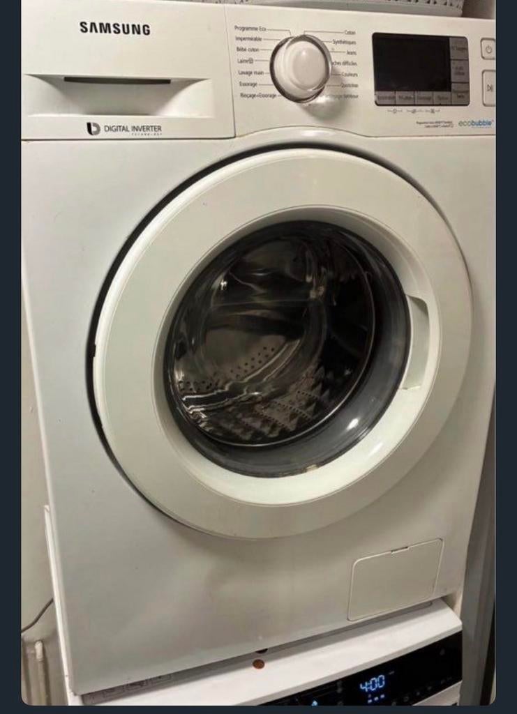 Lave-linge Samsung 7kg, Enlèvement, Comme neuf, 1200 à 1600 tours, Chargeur frontal