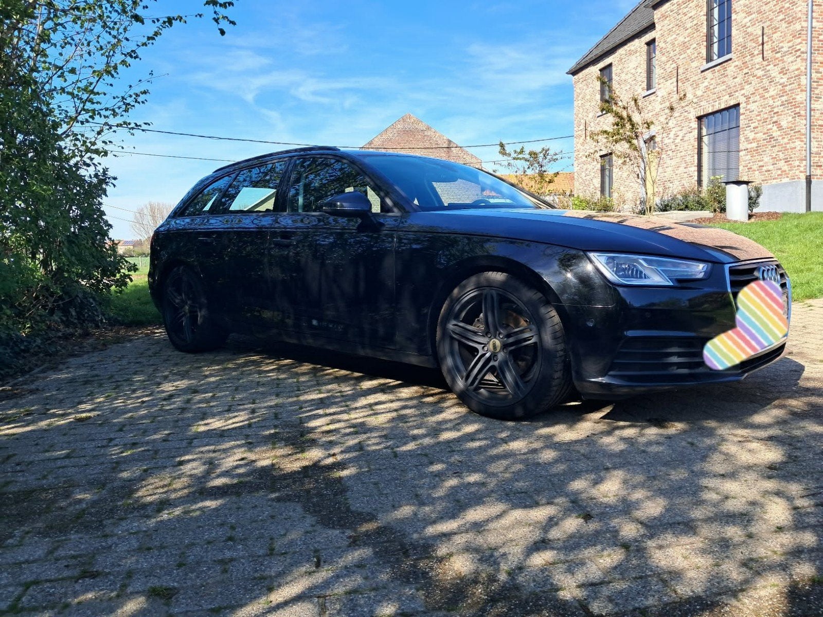 Audi A4 station, Auto's, Voorwielaandrijving, A4, Zwart, Handgeschakeld