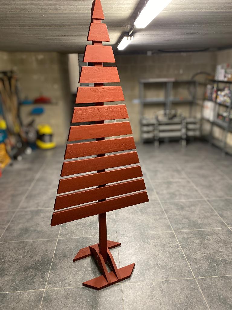 Sapin en bois, Divers, Noël, Comme neuf, Enlèvement