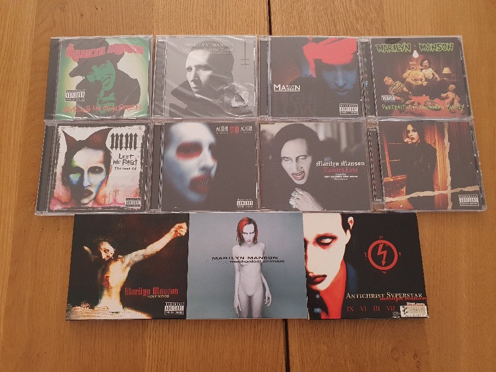 Marilyn Manson cd's, CD & DVD, CD | Hardrock & Metal, Enlèvement ou Envoi, Comme neuf