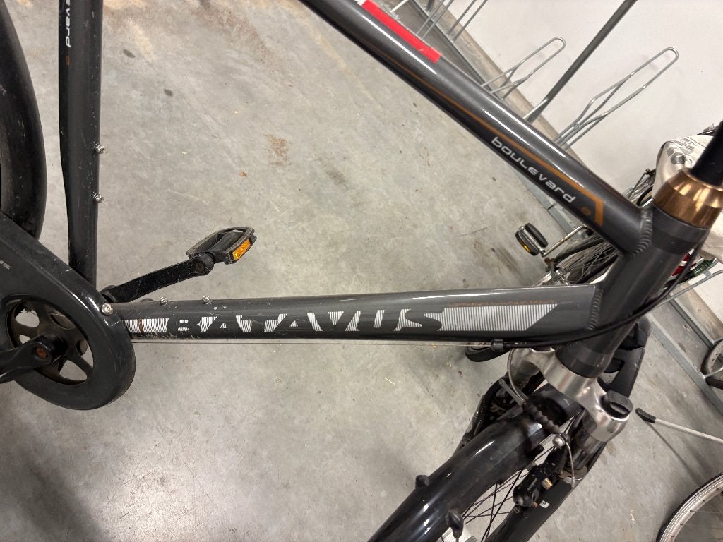 Batavus herenfiets Boulevard 8v, Fietsen en Brommers, Ophalen, Gebruikt, Velgrem, Versnellingen