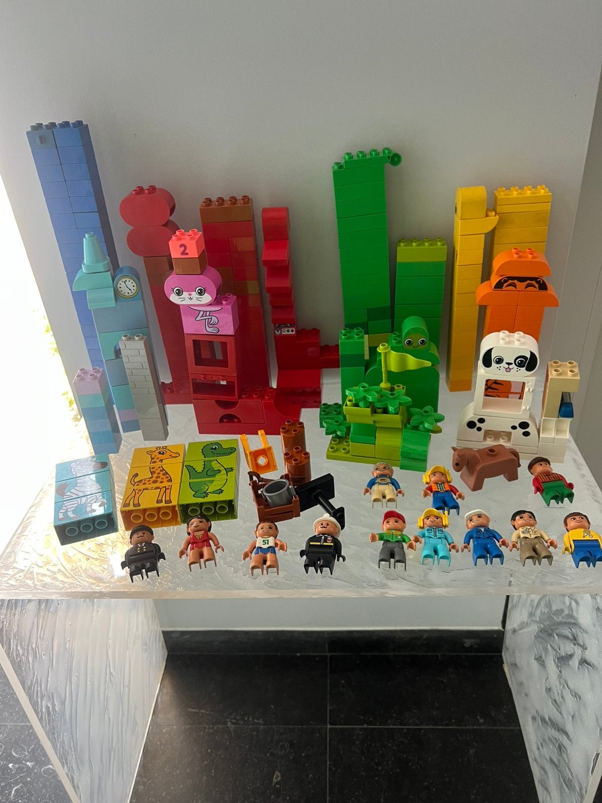 Duplo lego 520 allerlei, Kinderen en Baby's, Ophalen of Verzenden, Zo goed als nieuw
