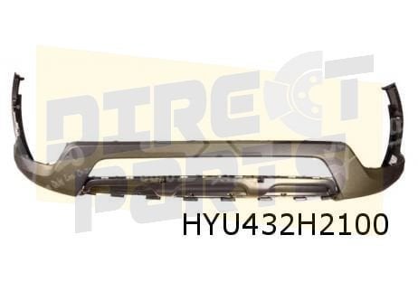 Hyundai Santa Fe (9/12-10/18) voorbumper onder (zwart) Origi, -, -, Nieuw, Bumper