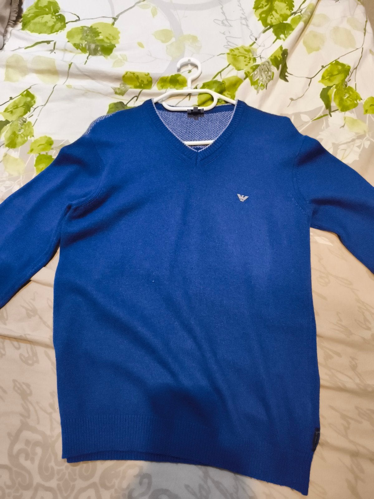 Pull Armani Junior 16A 175cm, Kleding | Heren, Truien en Vesten, Ophalen, Zo goed als nieuw, Blauw, Armani