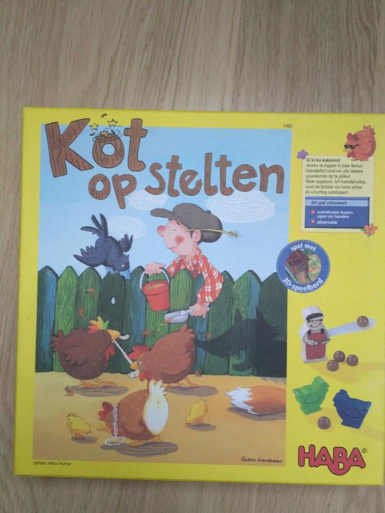 Kot Op Stelten (HABA), Ophalen of Verzenden, Zo goed als nieuw, Haba