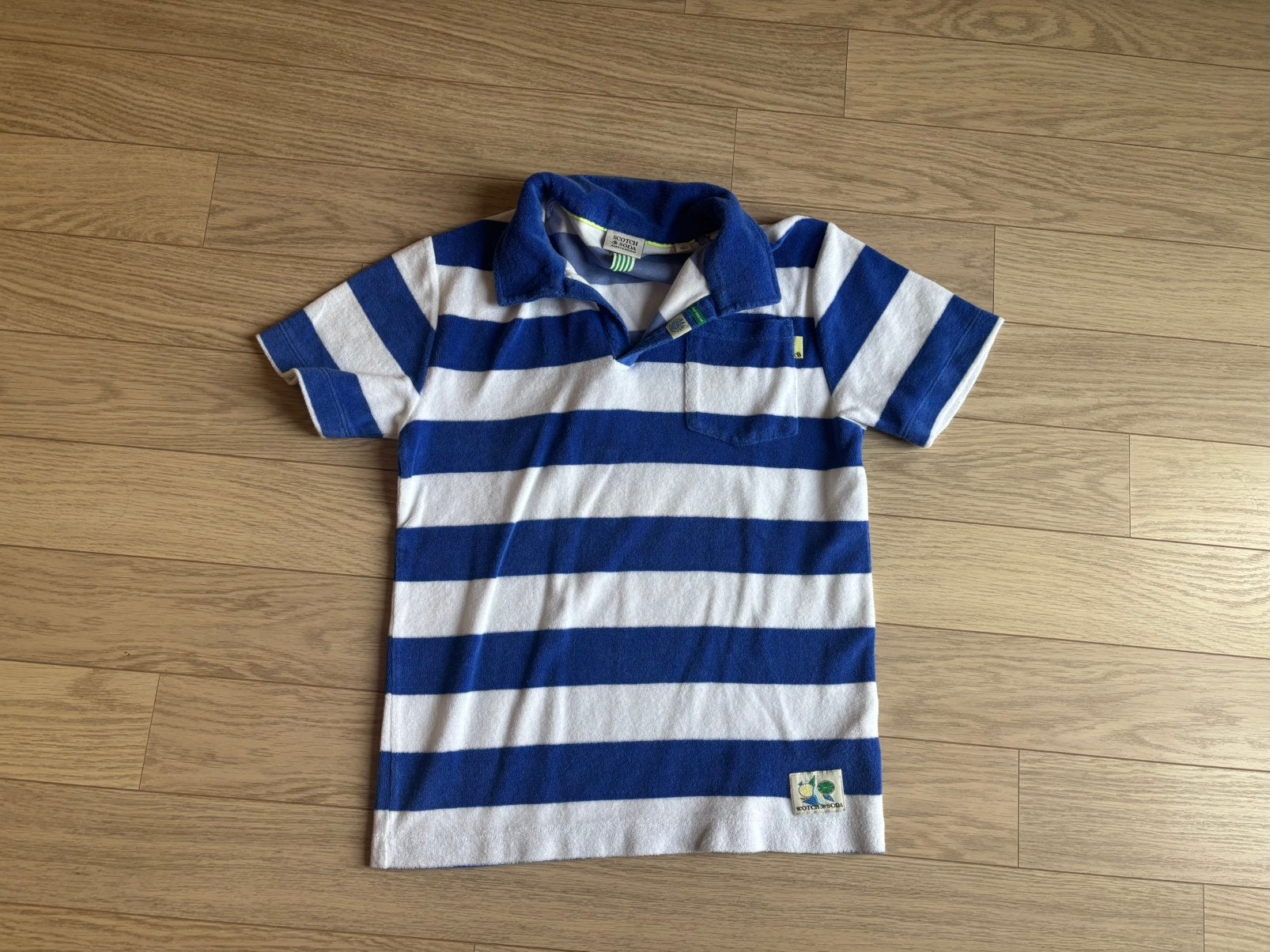 Gestreepte polo Scotch & Soda, Enfants & Bébés, Envoi, Utilisé, Garçon, Chemise ou À manches longues