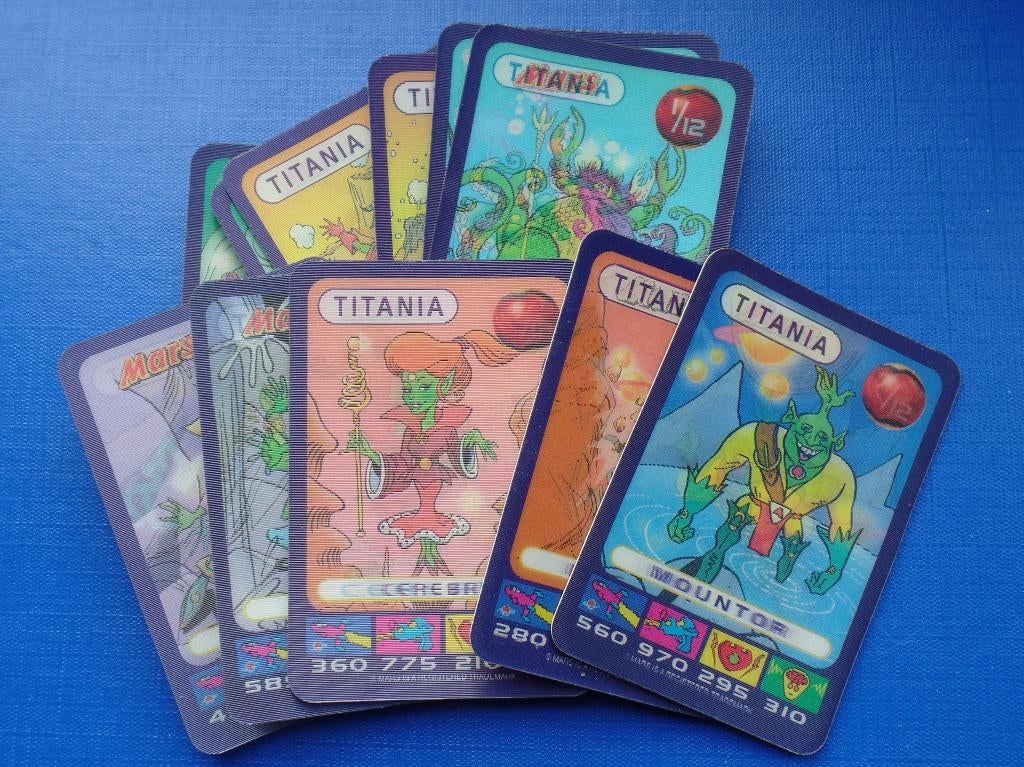 Spacix kaarten / Titania / Mars, Ophalen, Nieuw, Meerdere kaarten