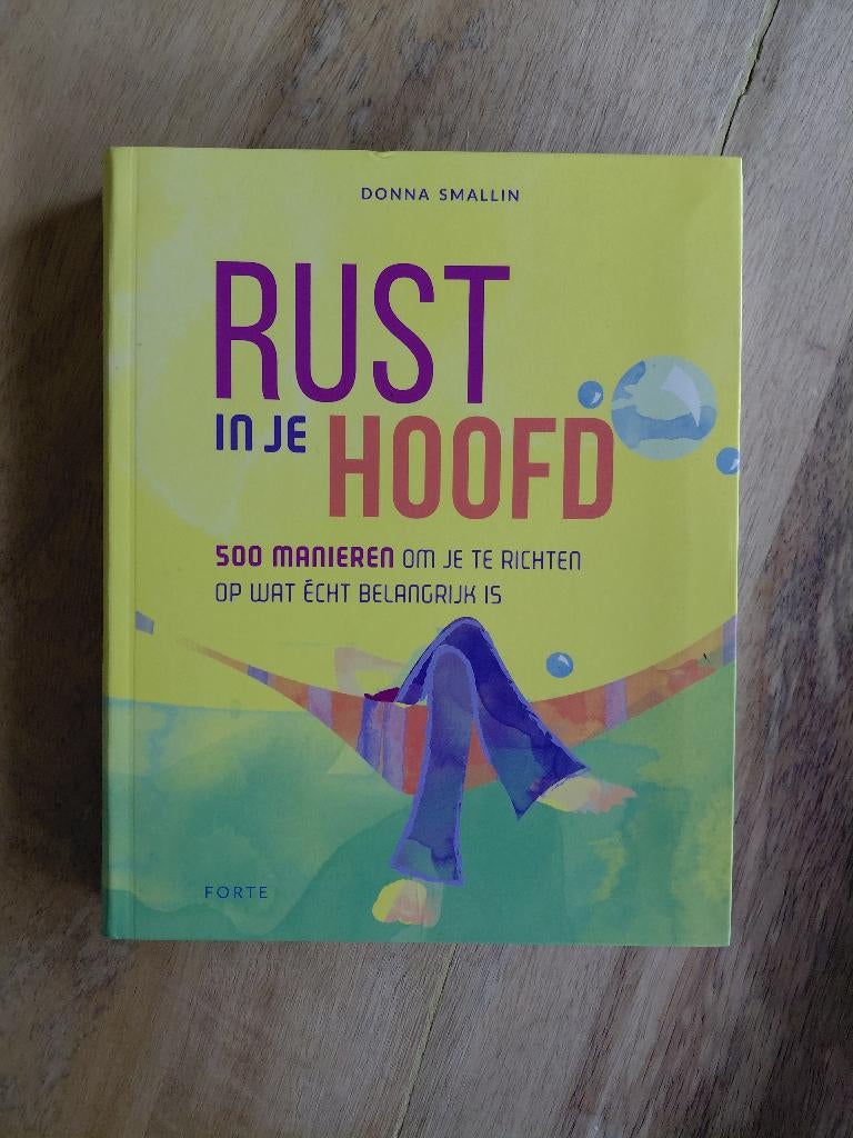 Boek ' Rust in je hoofd ', Livres, Enlèvement ou Envoi, Comme neuf, Psychologie de la personnalité