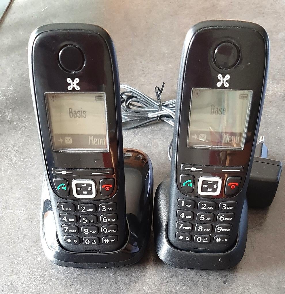 Te koop: Draadloze telefoon "Twist 304 duo" van Proximus, Ophalen, Zo goed als nieuw