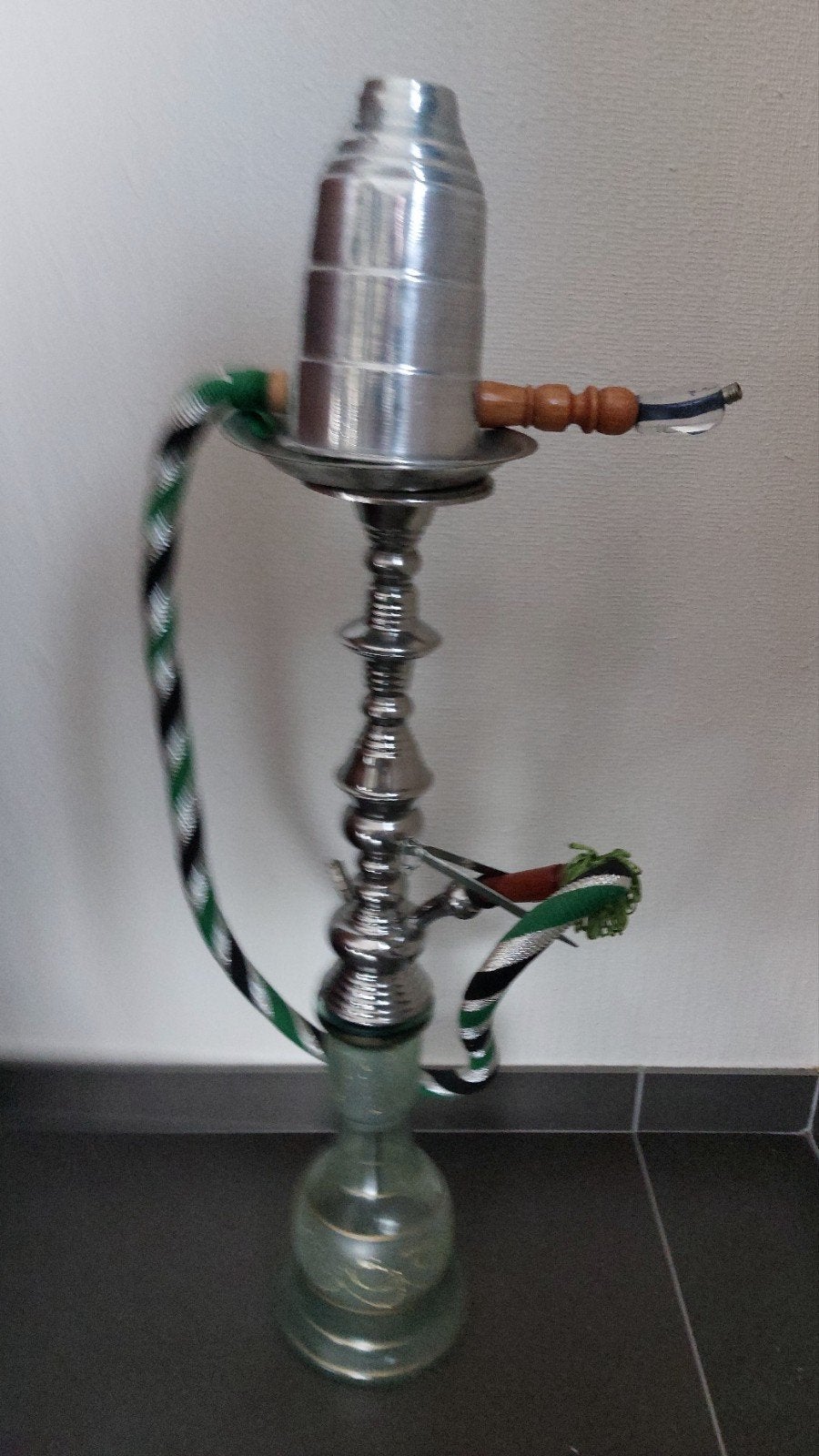 Waterpijp, Ophalen, (Water)pijp