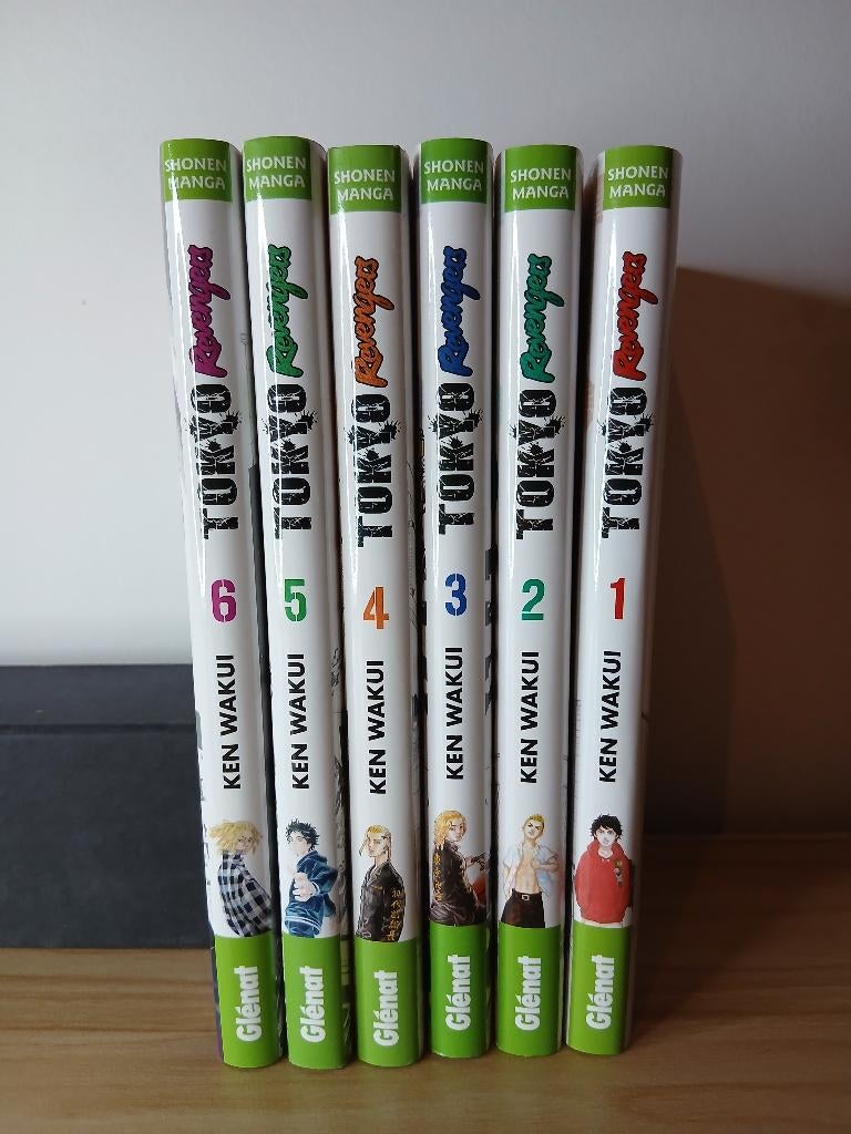 Lot manga Tokyo Revengers 1-6 – Ken Wakui – shonen populaire, Neuf, Ken Wakui, Enlèvement, Comics
