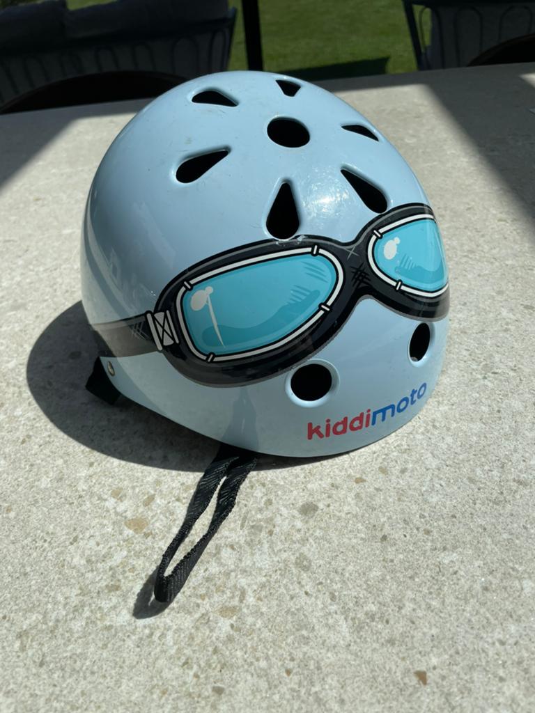 Kinderhelm kiddimoto 48-53cm, Ophalen, Gebruikt, Jongen of Meisje