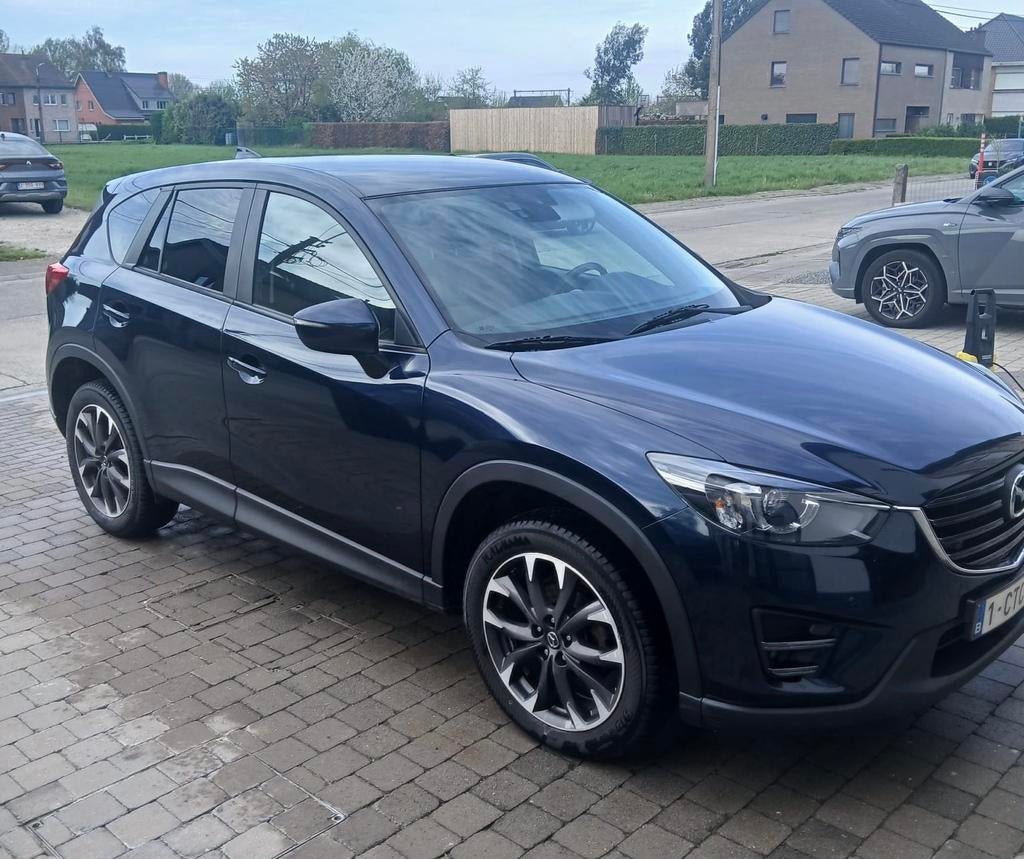 Mazda CX-5. Lederen interieur., Autos, Mazda, Cuir, Achat, Boîte manuelle, Noir