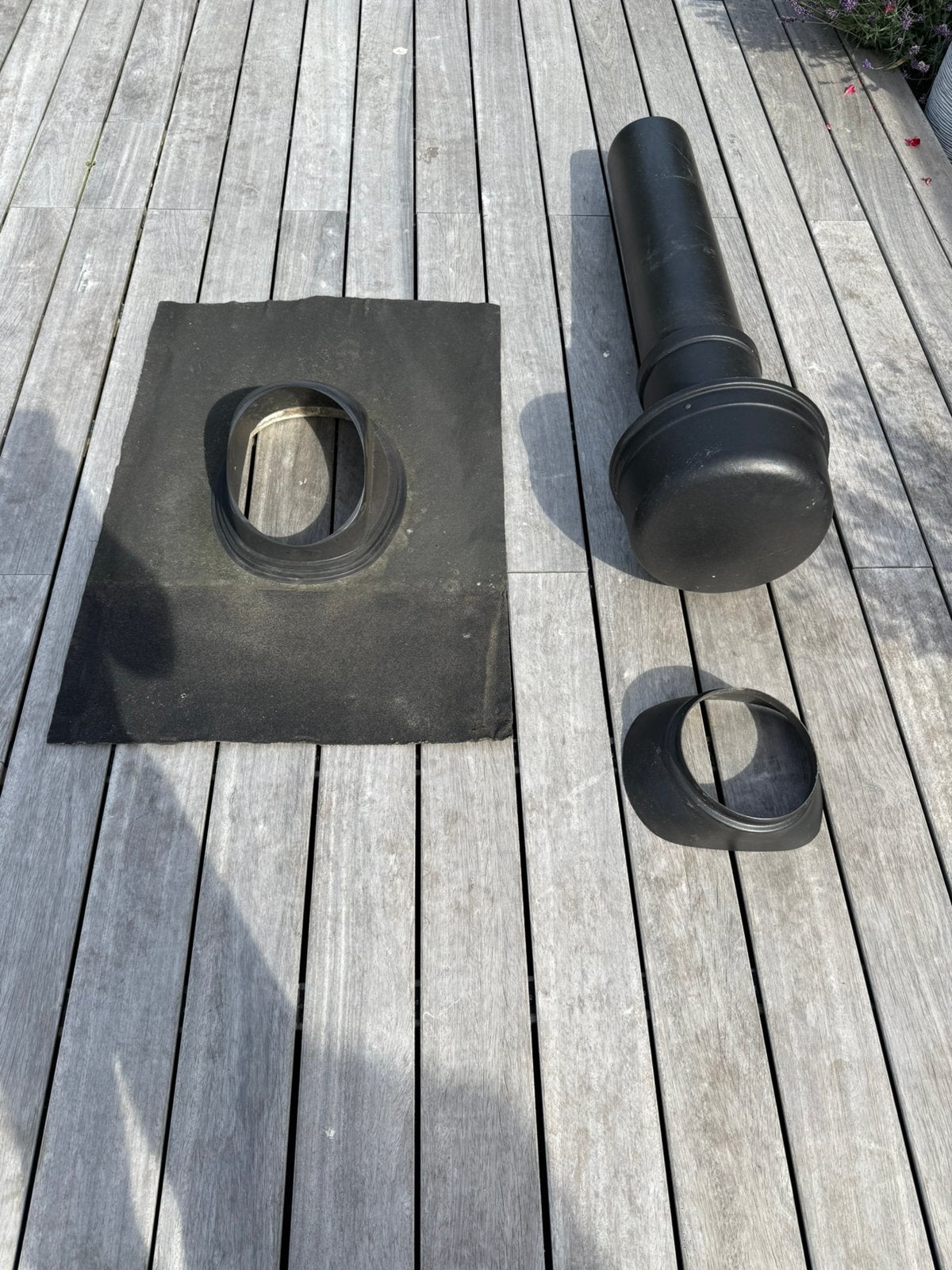 Ubbink Aerfoam geisoleerde dakdoorvoer binnendiameter 160mm, Doe-het-zelf en Bouw, Ventilatie en Afzuiging, Ophalen, Zo goed als nieuw