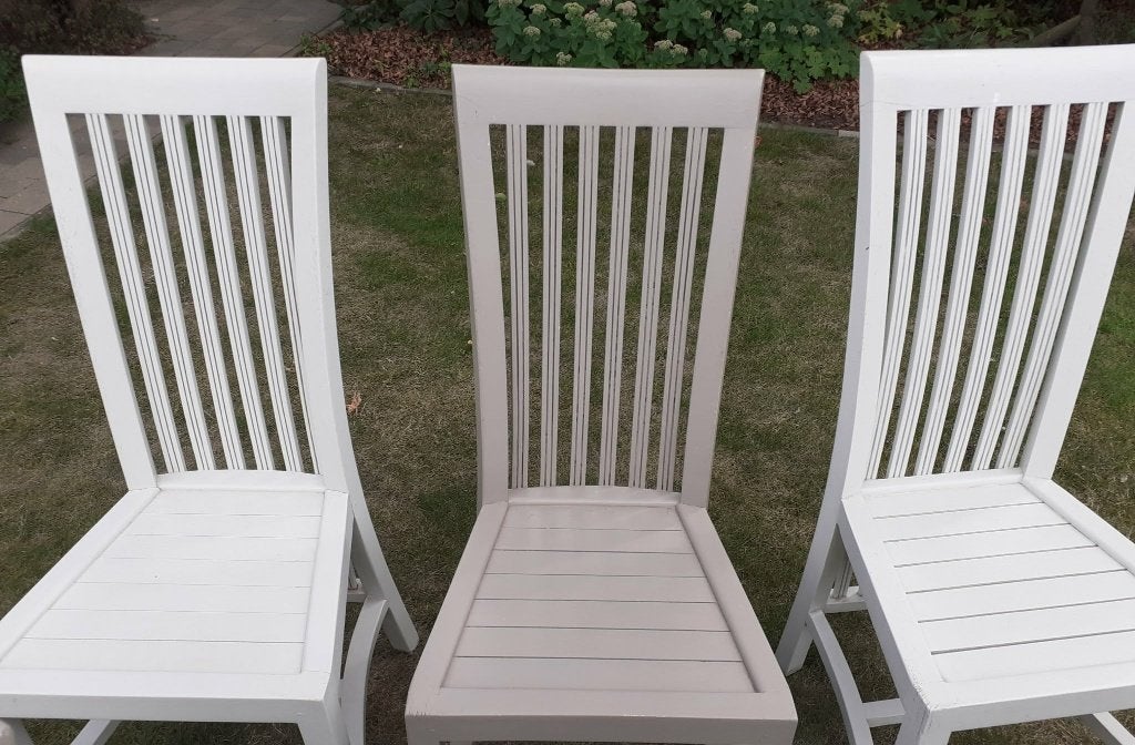 Stoelen teak, Huis en Inrichting, Ophalen, Hout
