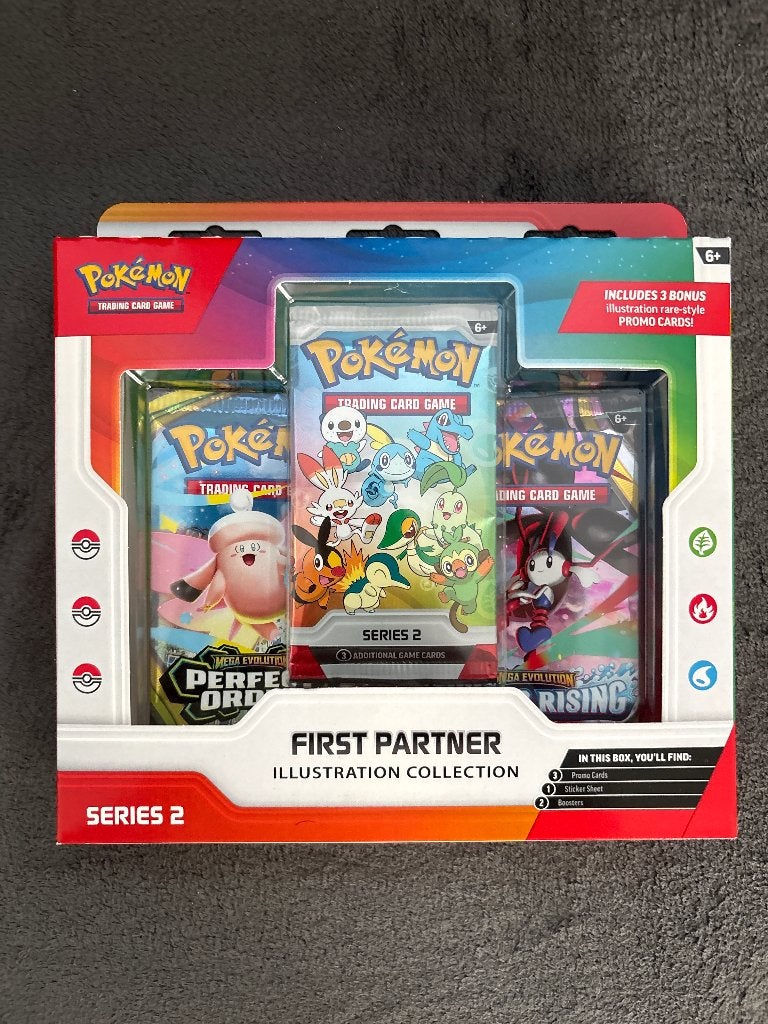 Sealed Pokémon first partner series 2, Ophalen of Verzenden, Nieuw, Boosterbox, Foil